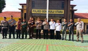Kunjungan Kerja Kapolda Bengkulu Ke Polres Bengkulu Utara Dihadiri Oleh Bupati Dan Waka 1 DPRD. 